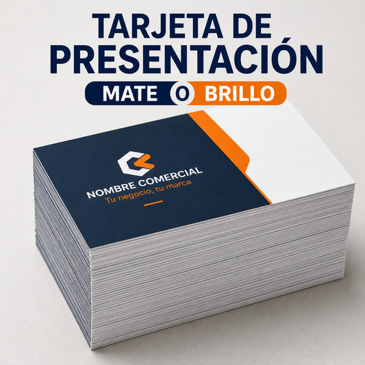 TARJETAS DE PRESENTACIÓN + DISEÑO INCLUIDO